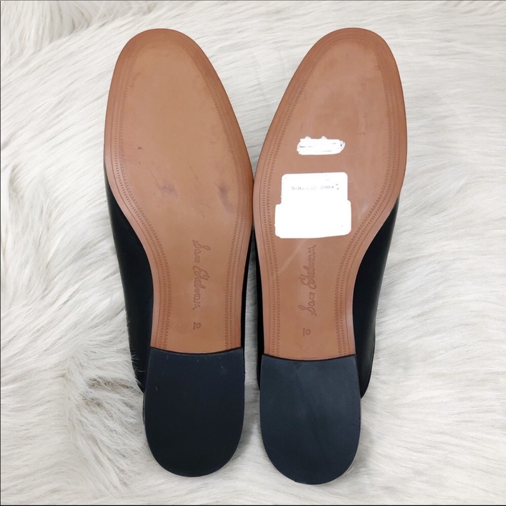 Sam Edelman Lounette Black Leather Mules - Picture 11 of 11